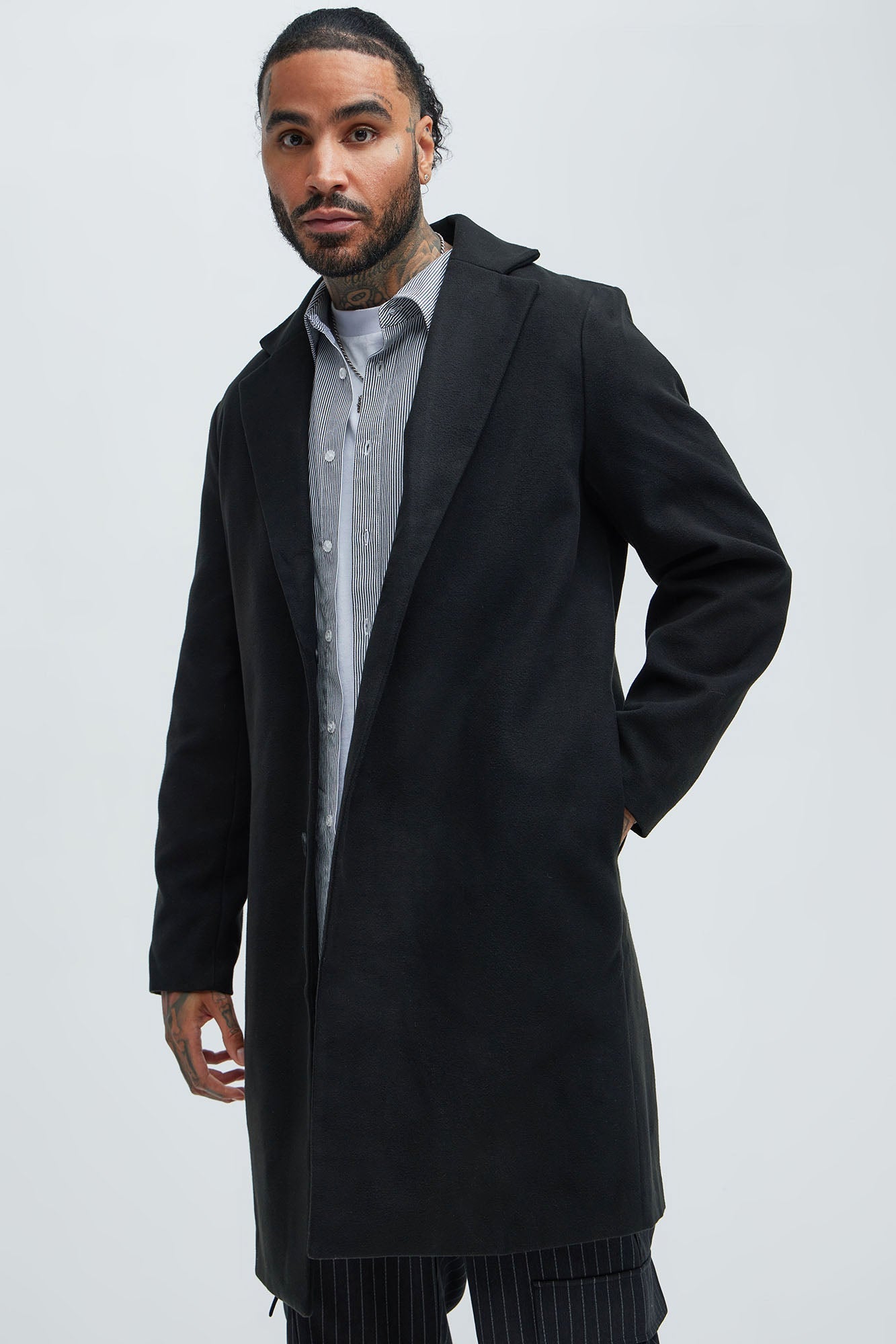 Chadwick Car Coat - Black