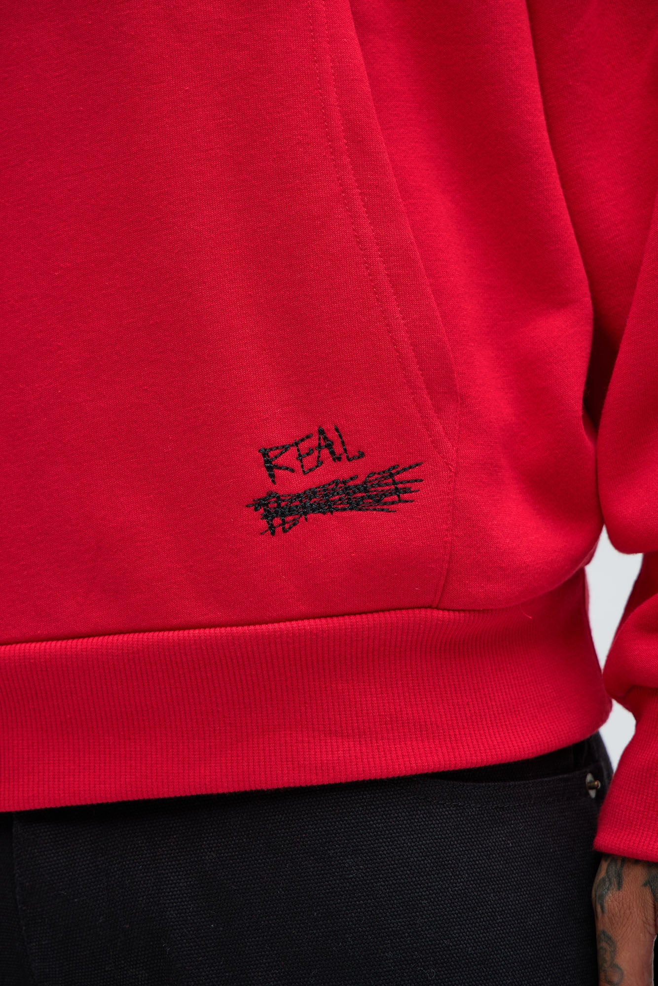 Not Perfect Hoodie - Red