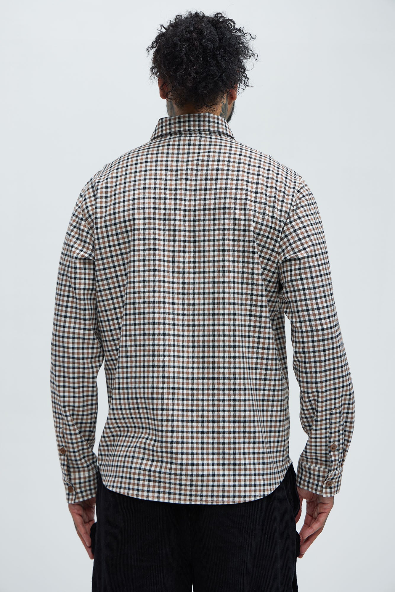 George Gingham Plaid Shirt - Multi Color