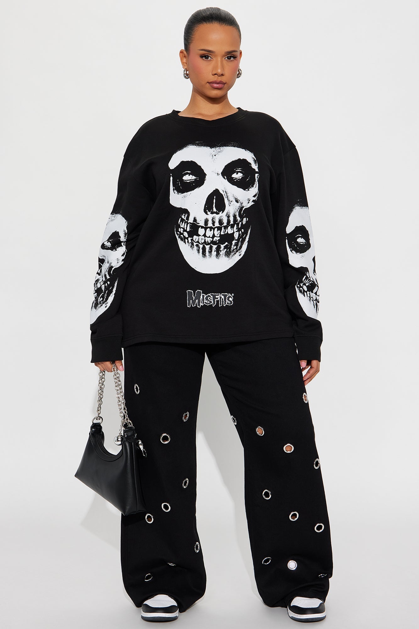 Misfit Mode Sweatshirt - Black