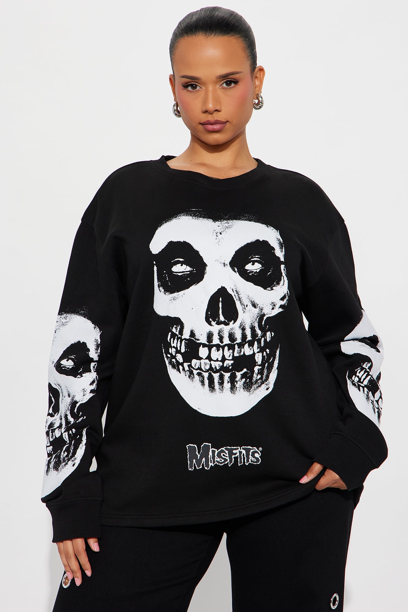 Misfit Mode Sweatshirt - Black