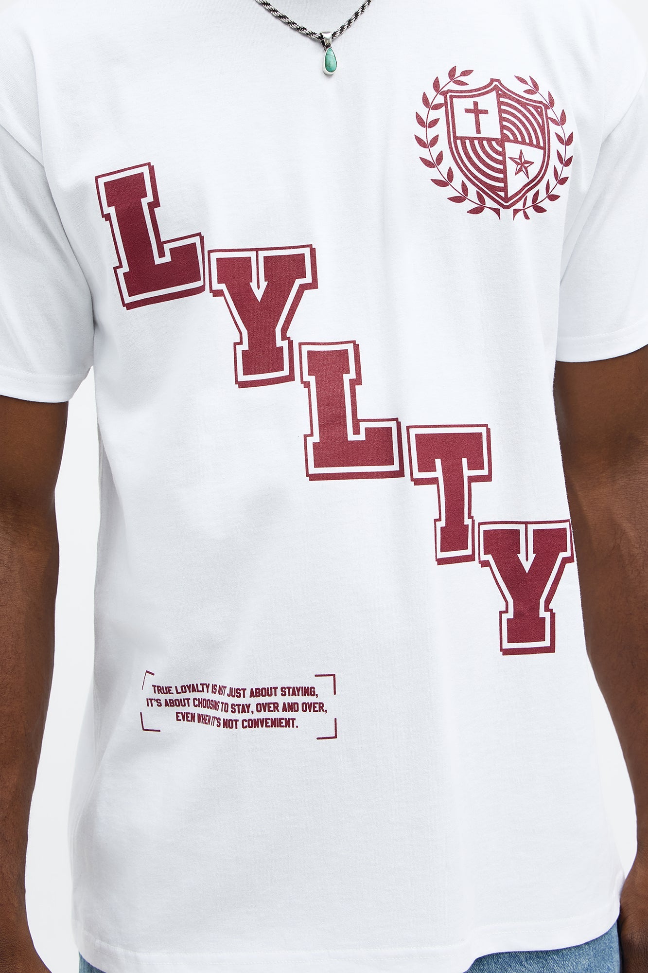 Loyalty University Short Sleeve Tee - White