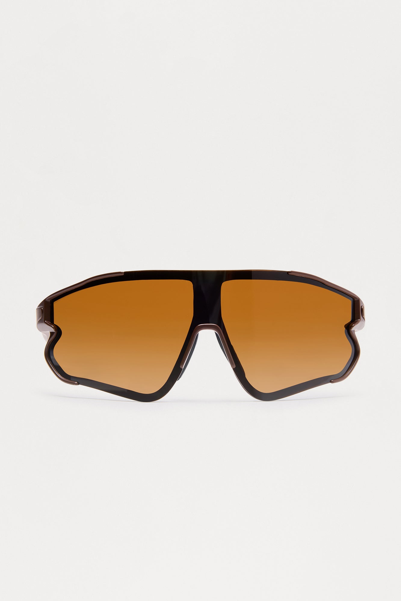 Unfiltered Sport Wrap Sunglasses - Brown