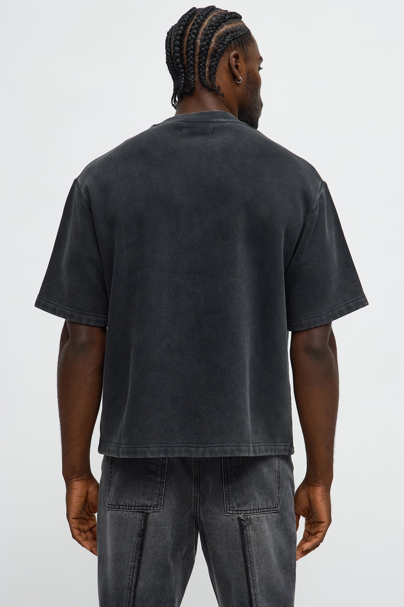 Tyson Premium Pearls Short Sleeve Tee - Black Wash