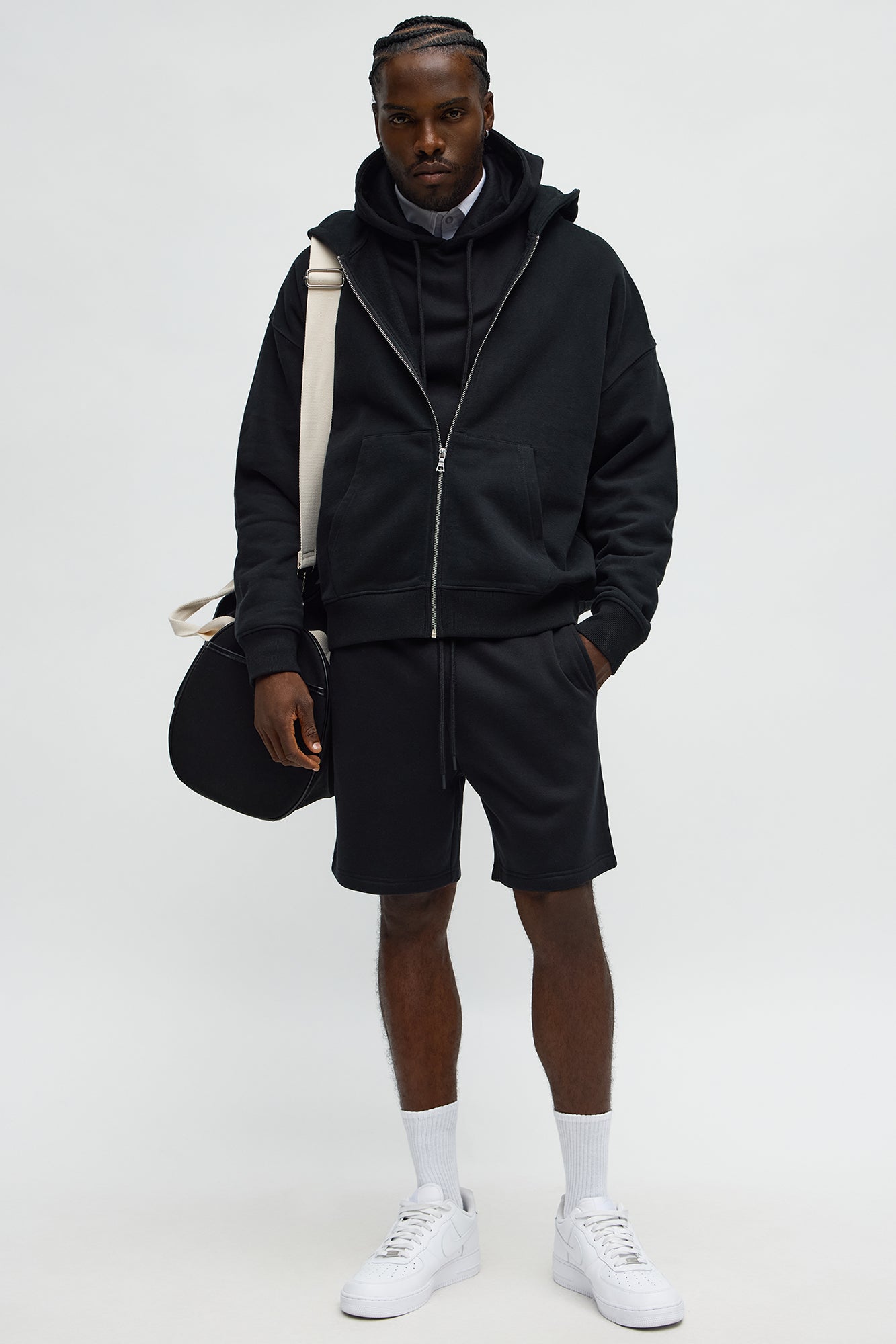 Tyson Sweatshort - Black