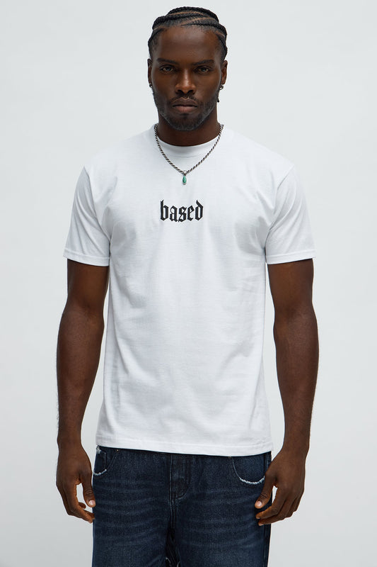 Based Short Sleeve Tee - White