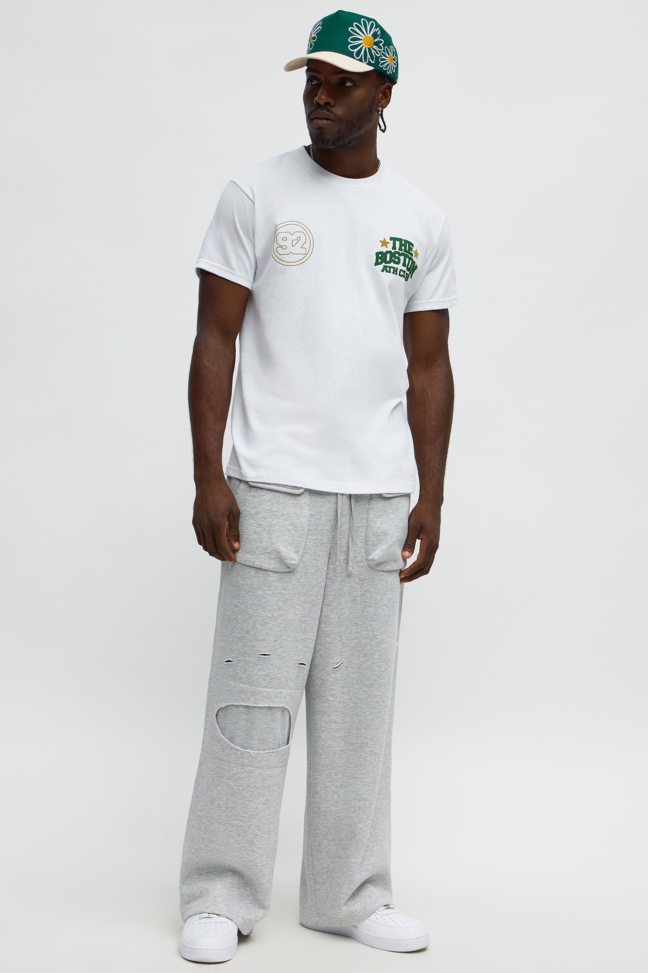 Boston Athletic Club Short Sleeve Tee - White