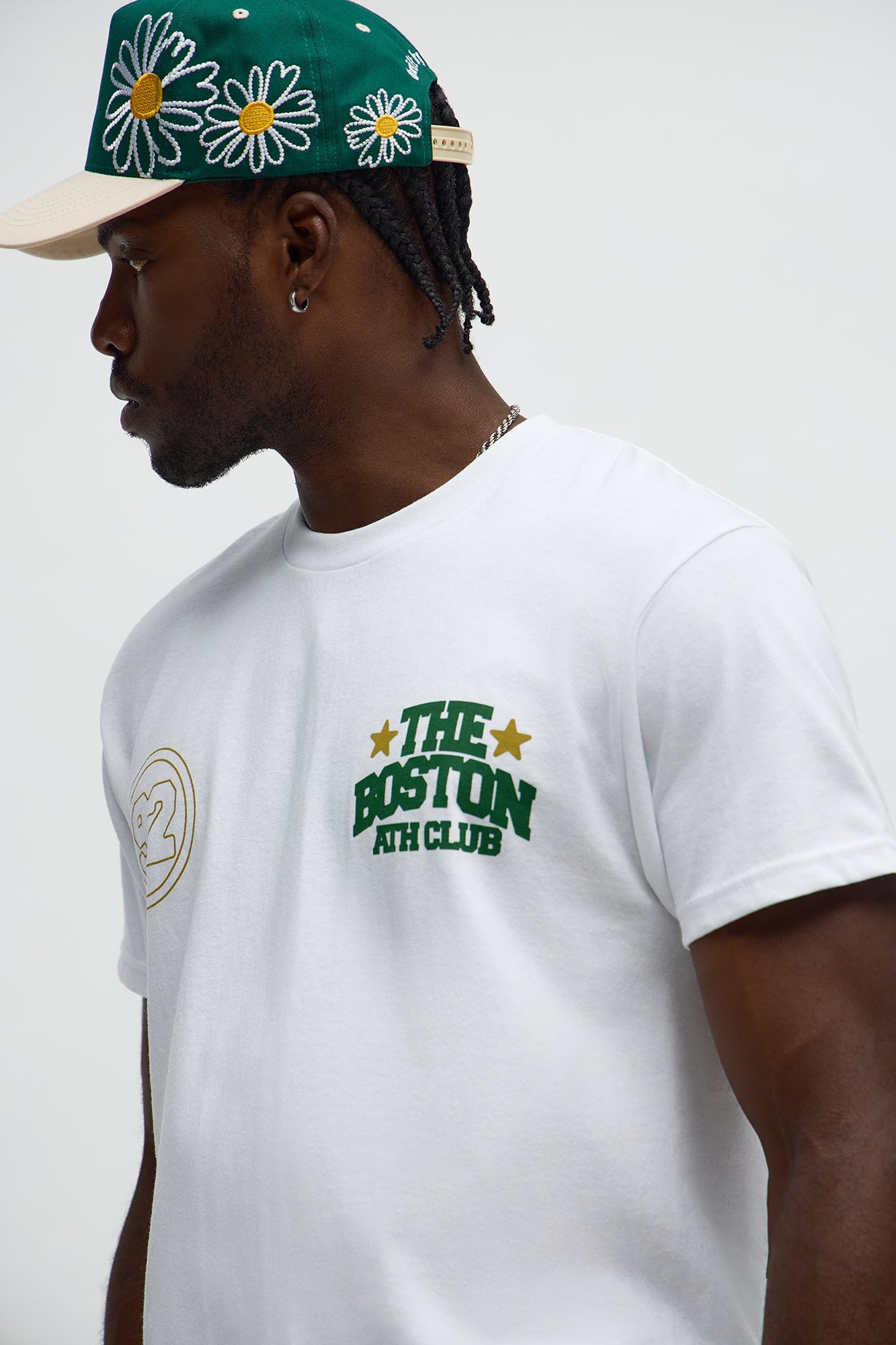 Boston Athletic Club Short Sleeve Tee - White