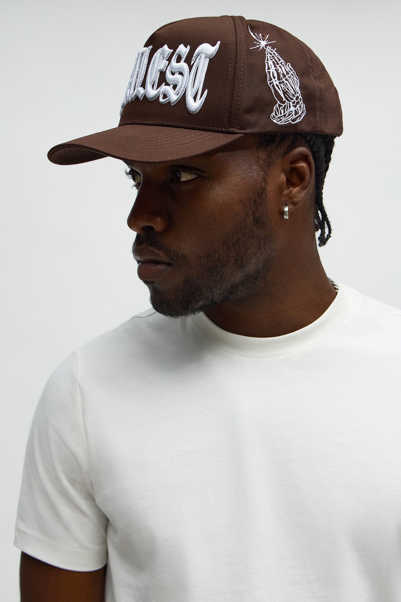 Realest Structured Snapback Hat - Brown