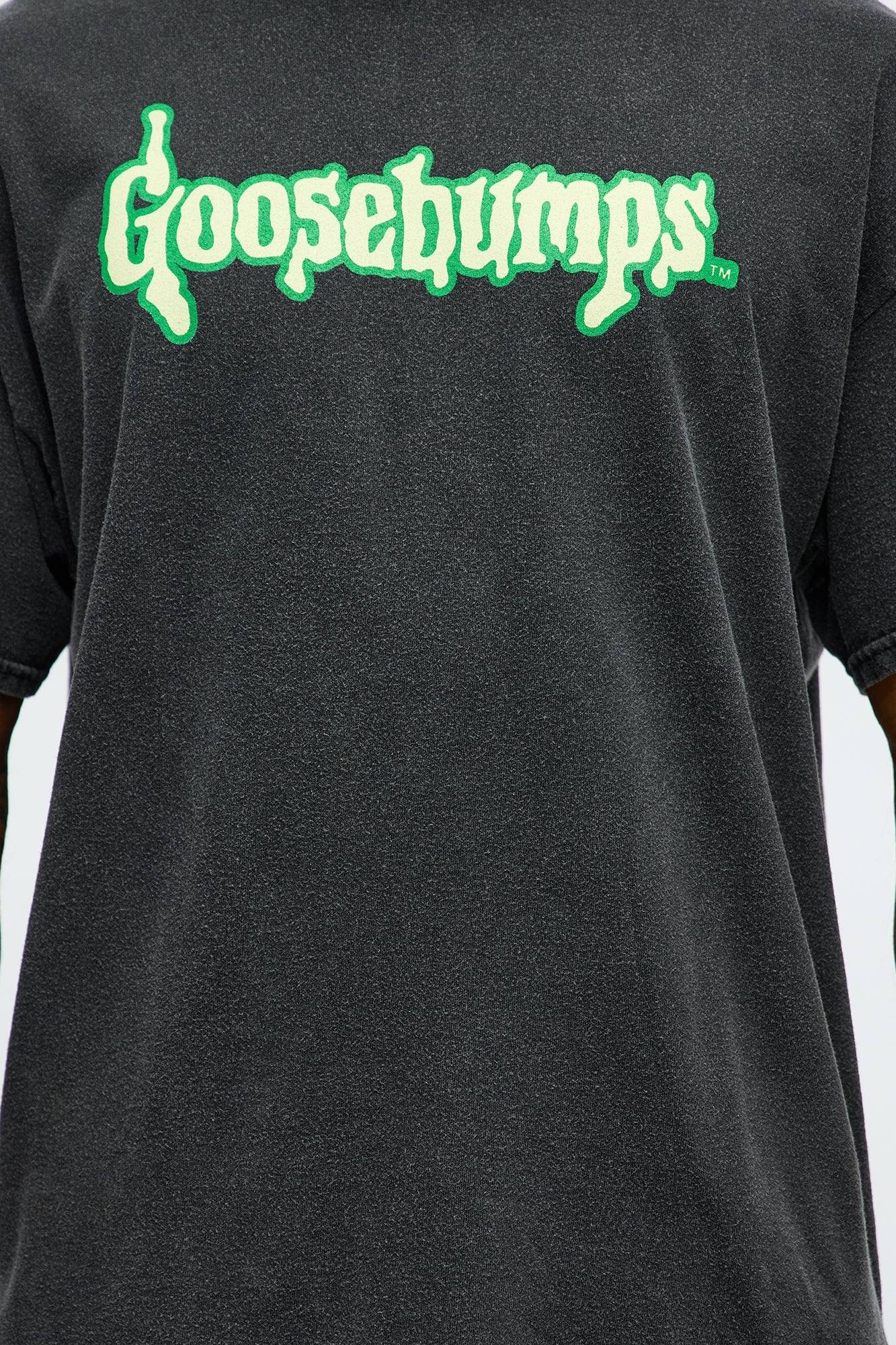 Goosebump Night Of The Living Dummy Short Sleeve Tee - Black Wash