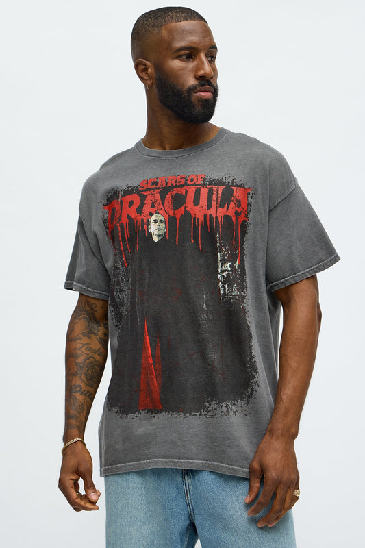 The Count Dracula Short Sleeve Tee - Black Wash