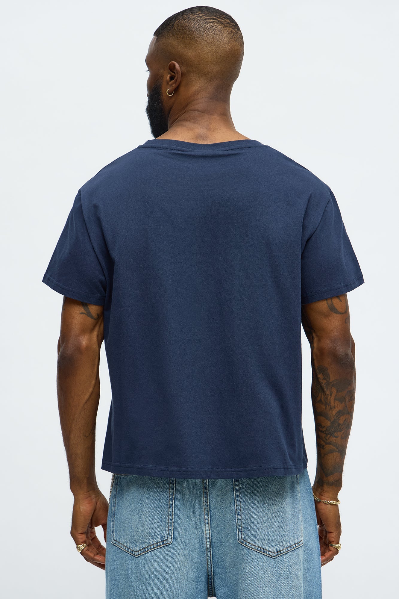 Southpole Signature Short Sleeve Tee - Navy