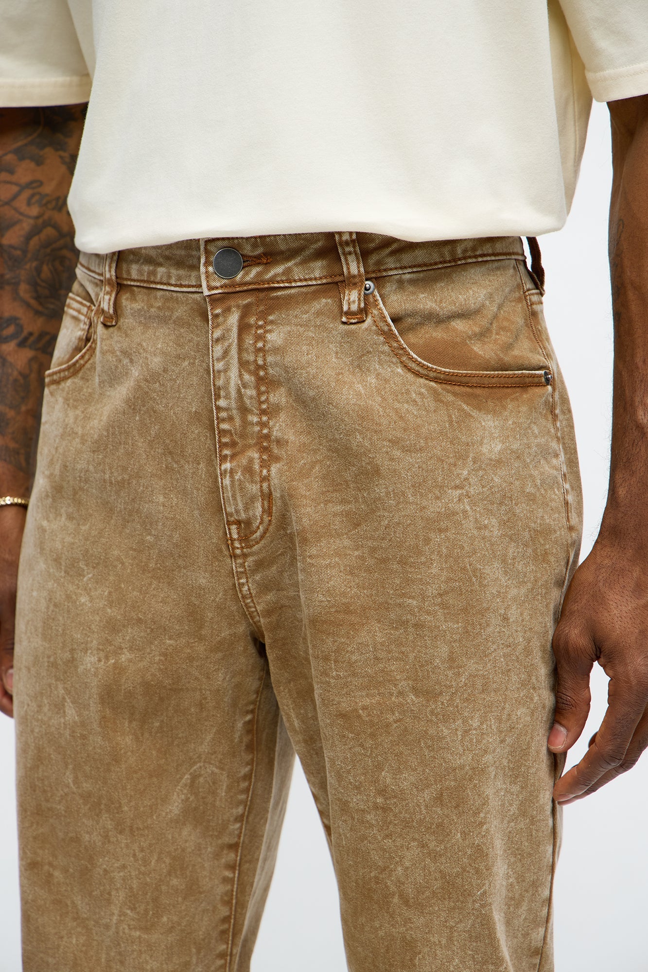 Skinny Raiden Pants - Brown
