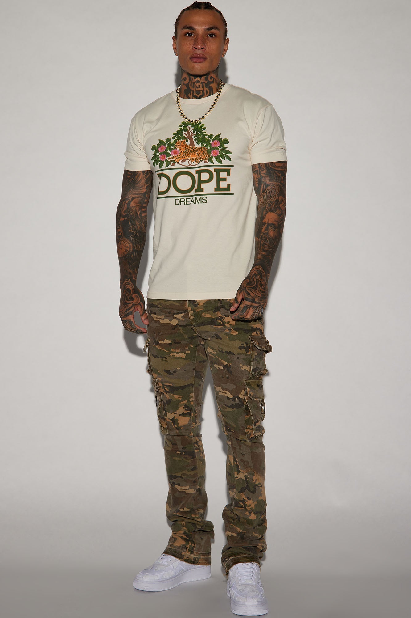 Dope Dreams Short Sleeve Tee - Off White