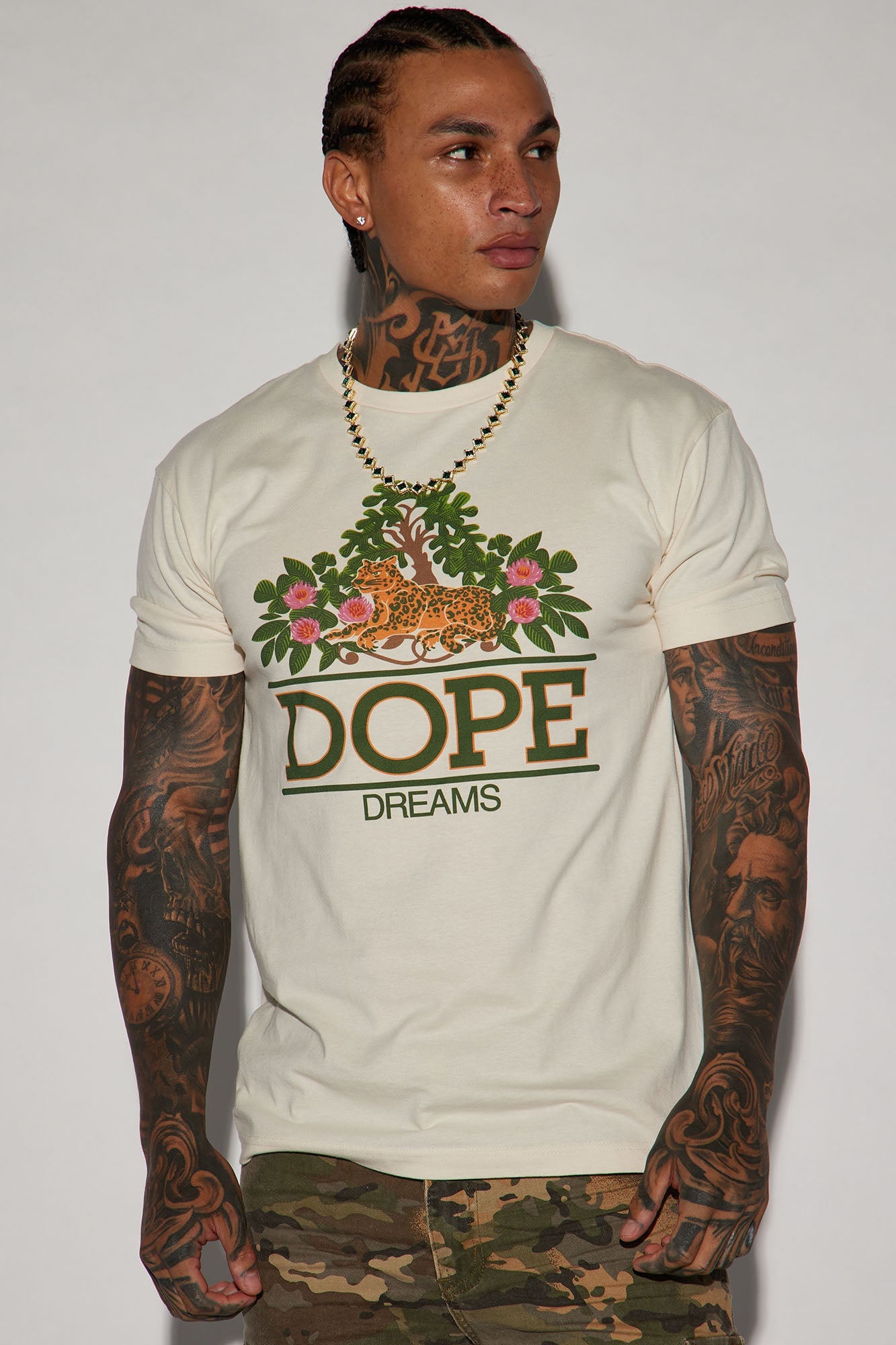 Dope Dreams Short Sleeve Tee - Off White