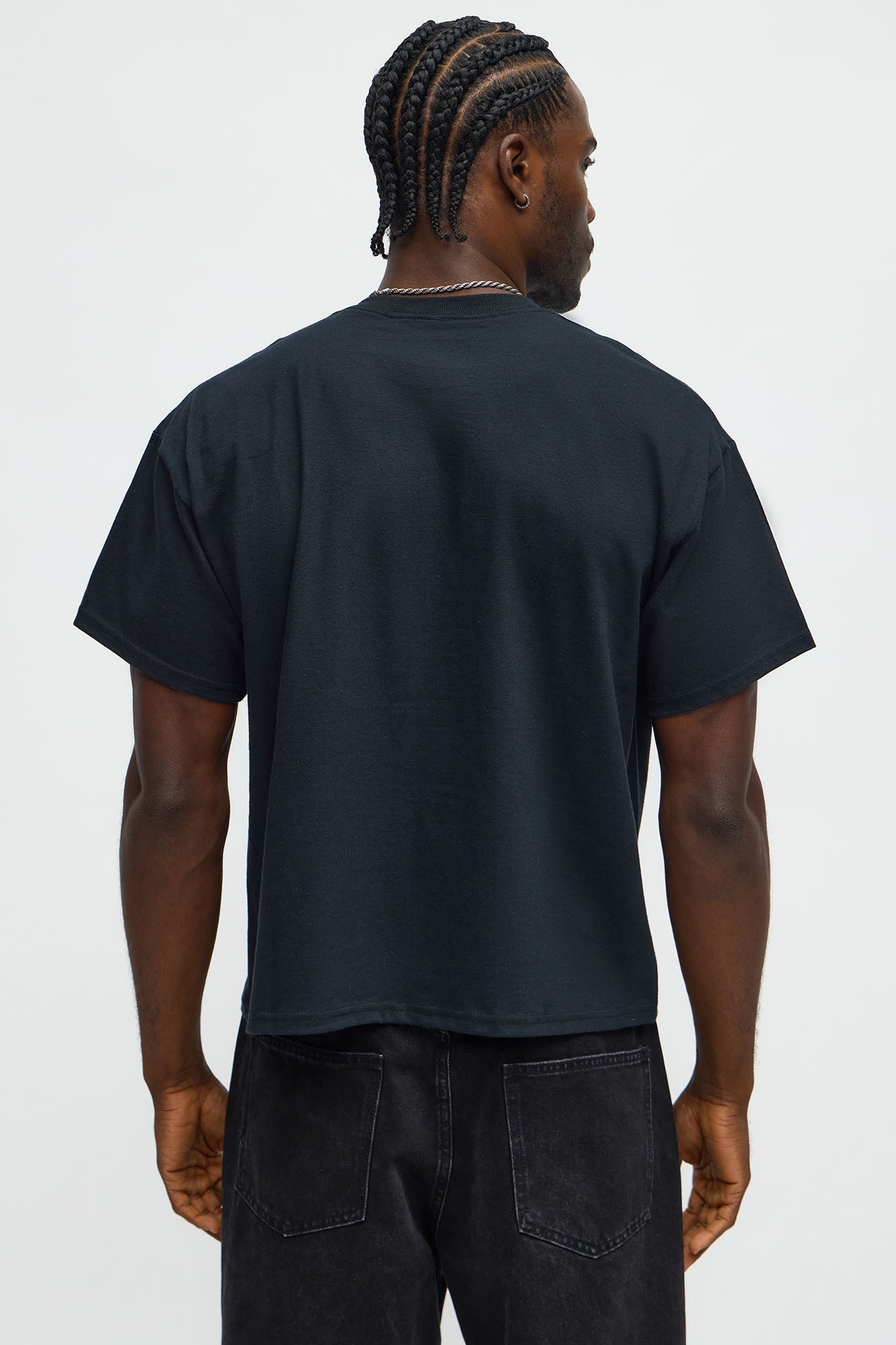 Tupac Shakur Oversized Short Sleeve Tee - Black