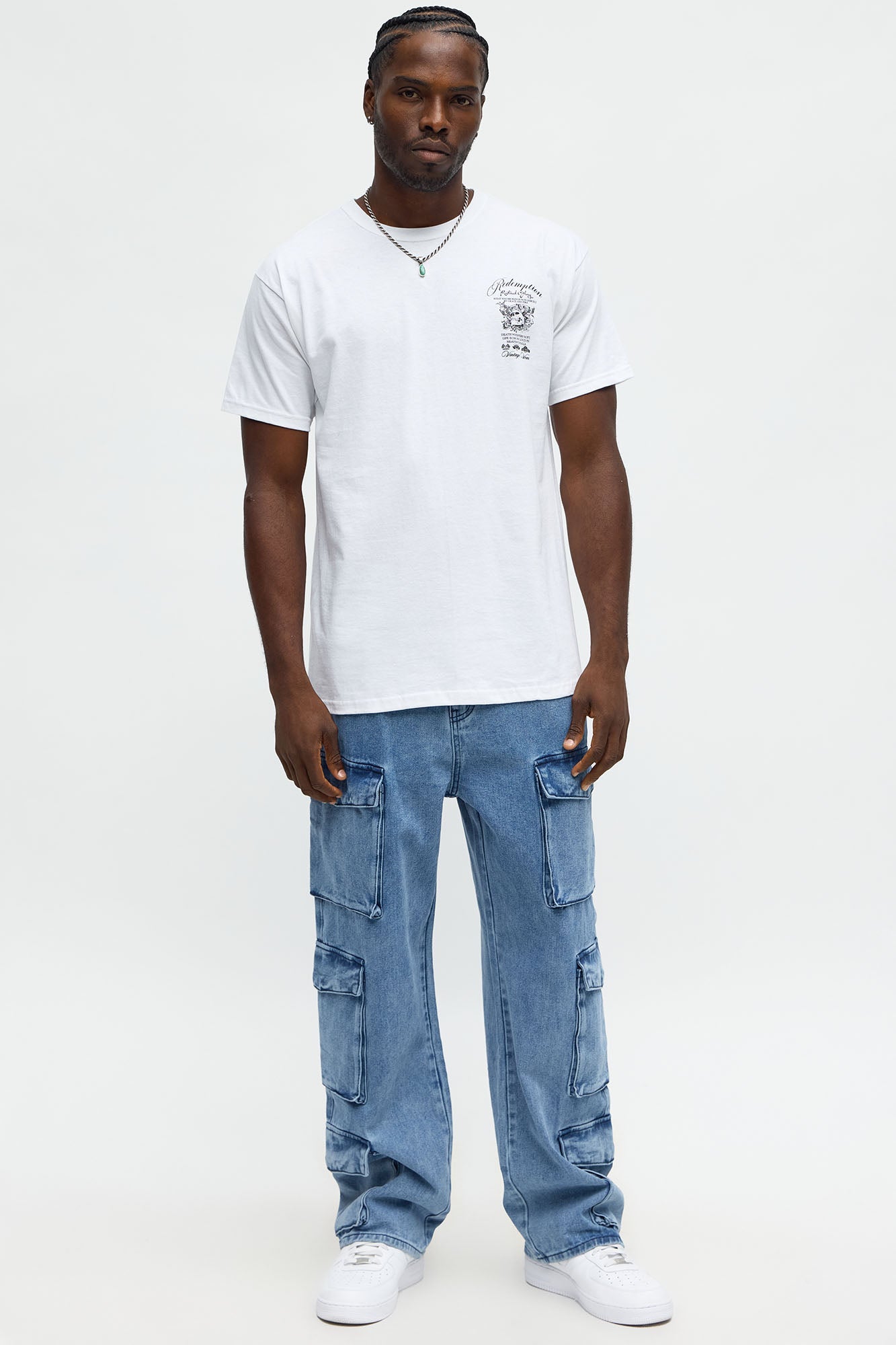 Seek Redemption Short Sleeve Tee - White