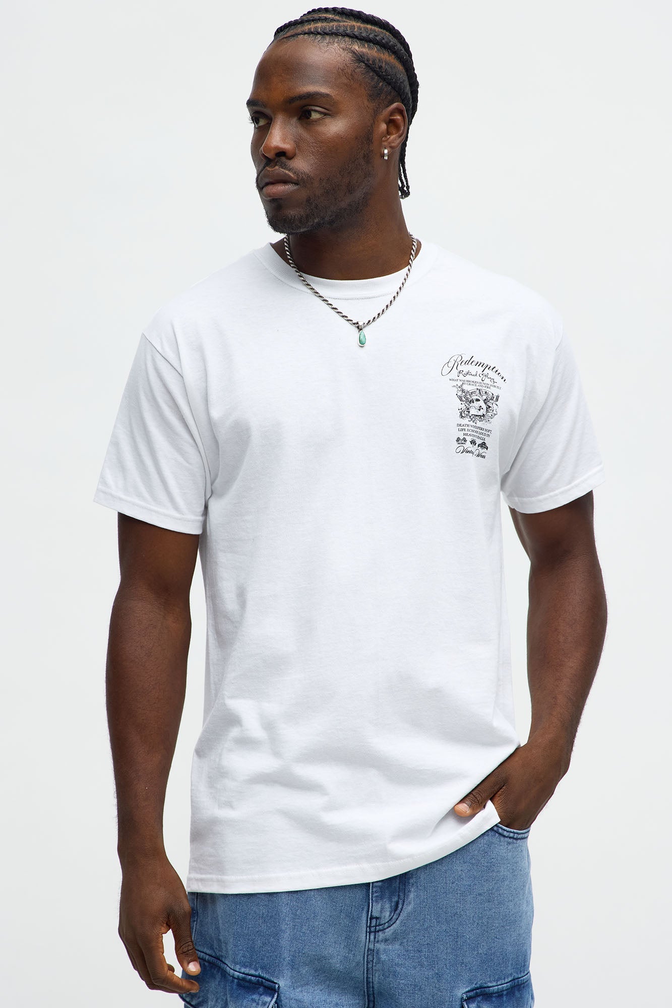 Seek Redemption Short Sleeve Tee - White
