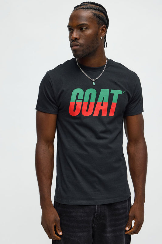 Lux GOAT Short Sleeve Tee - Black