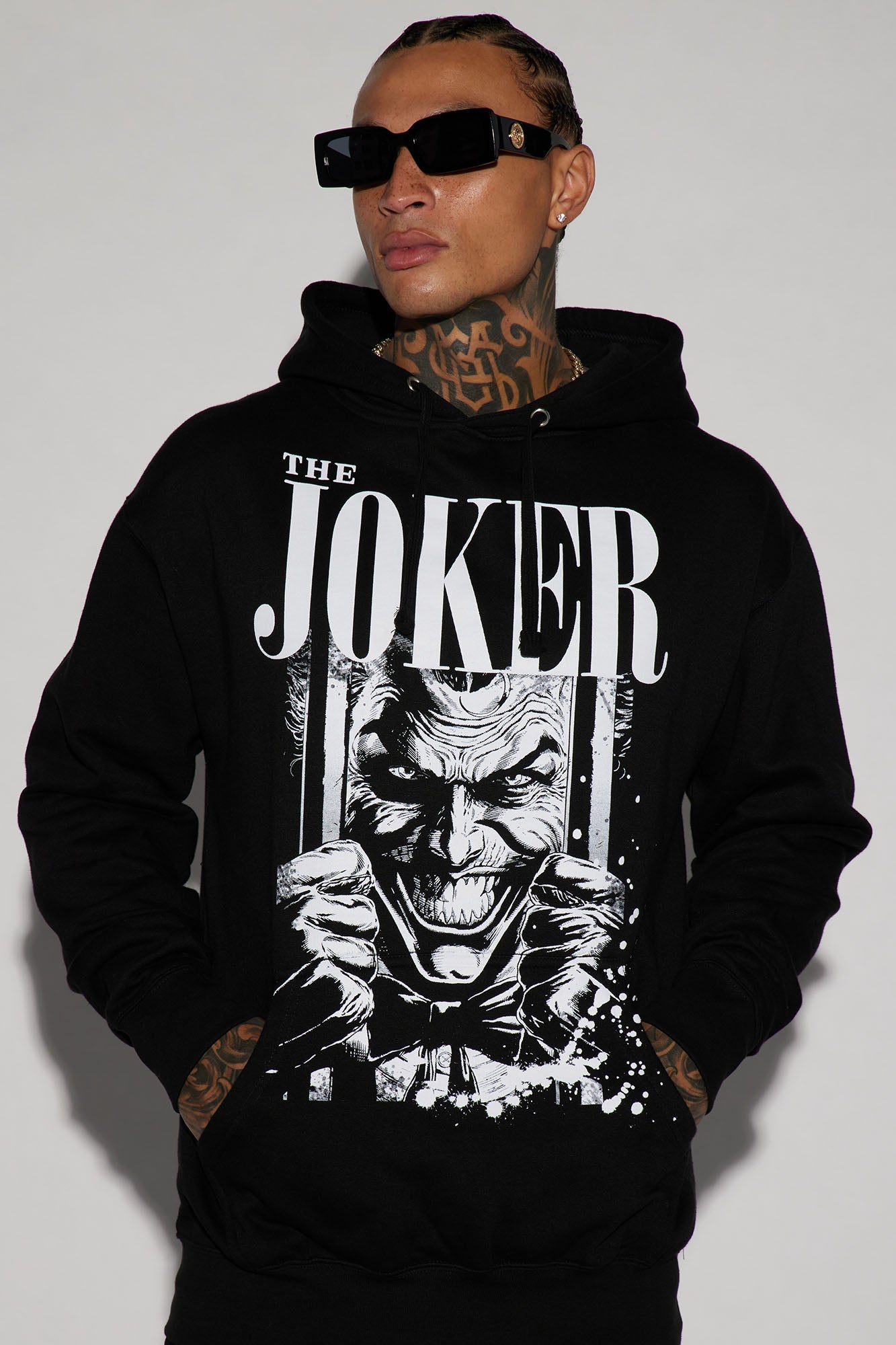 The Joker Contained Hoodie - Black
