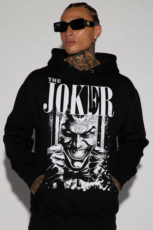 The Joker Contained Hoodie - Black