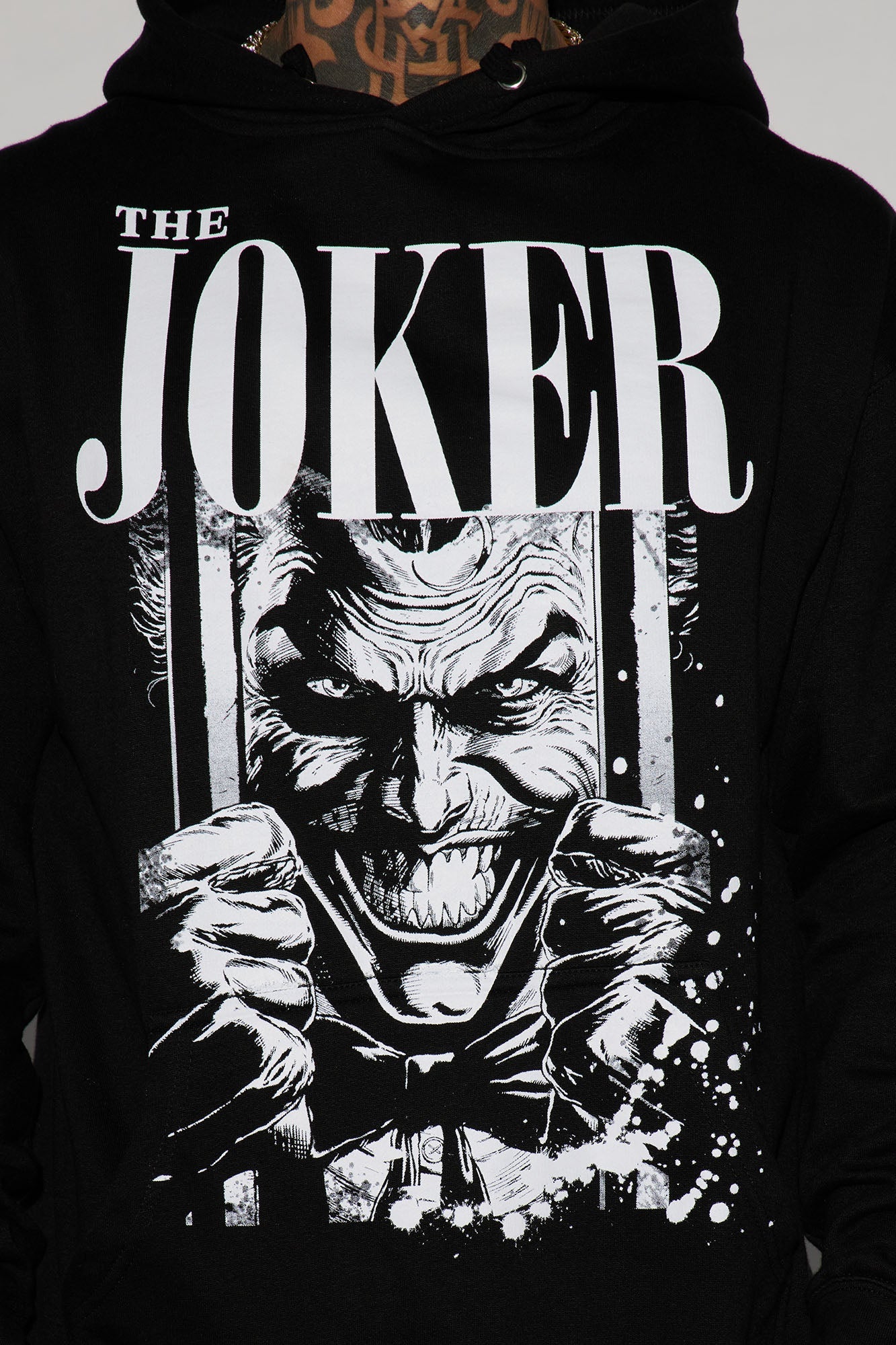 The Joker Contained Hoodie - Black