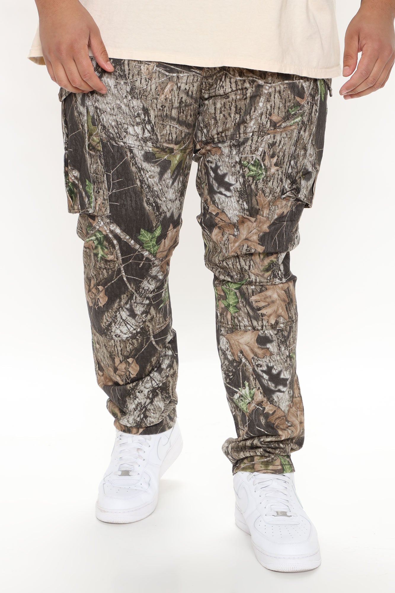 Summer Games Slim Cargo Pants - Green/combo