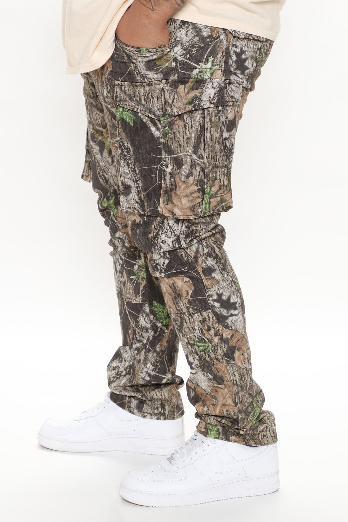 Summer Games Slim Cargo Pants - Green/combo