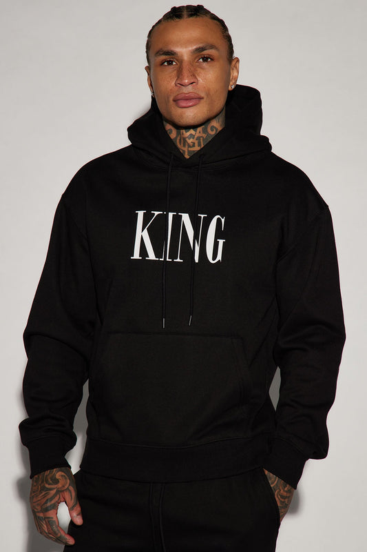 Family Goals King Hoodie - Black