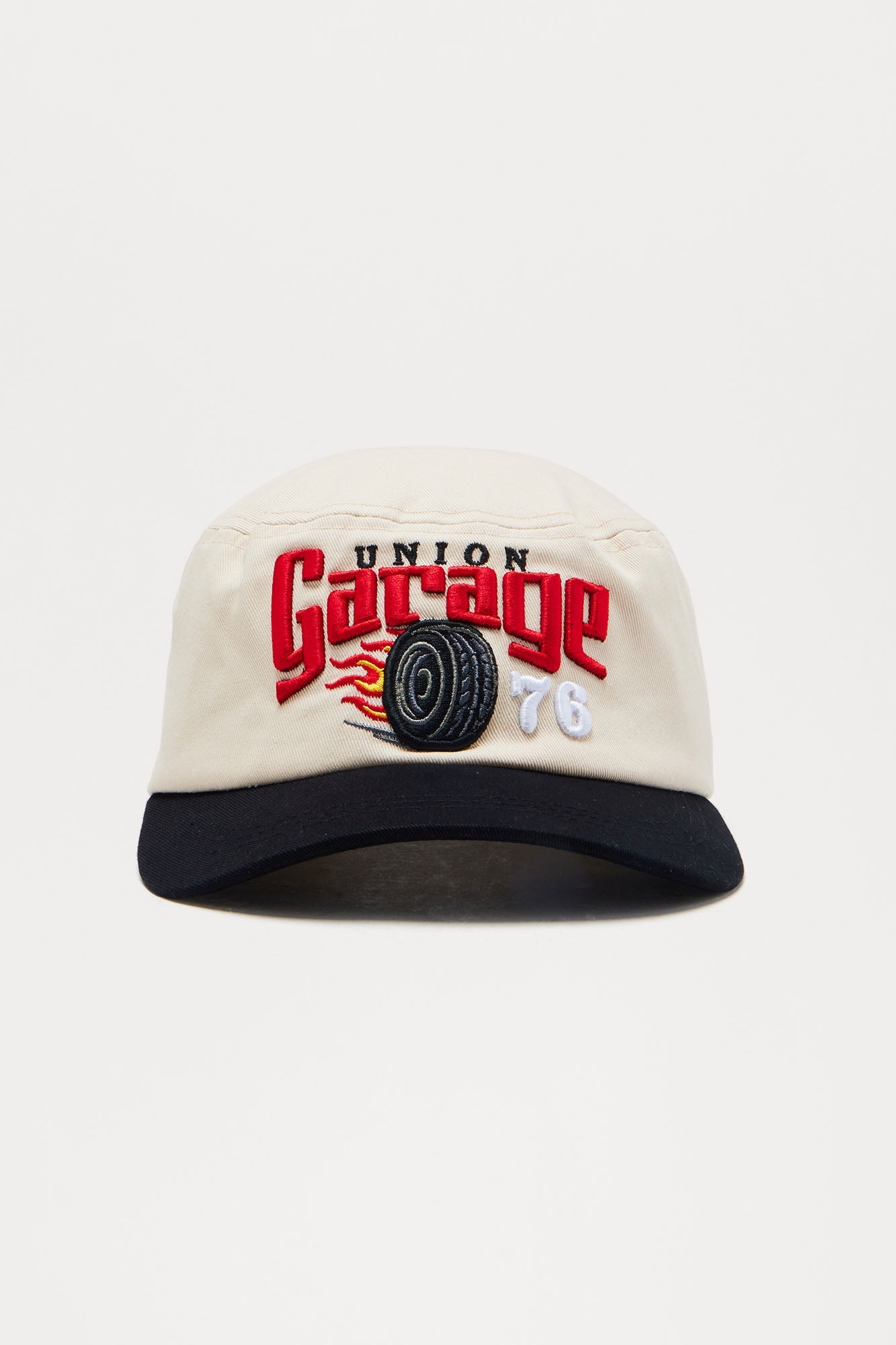Union Garage Painters Snapback Hat - Stone