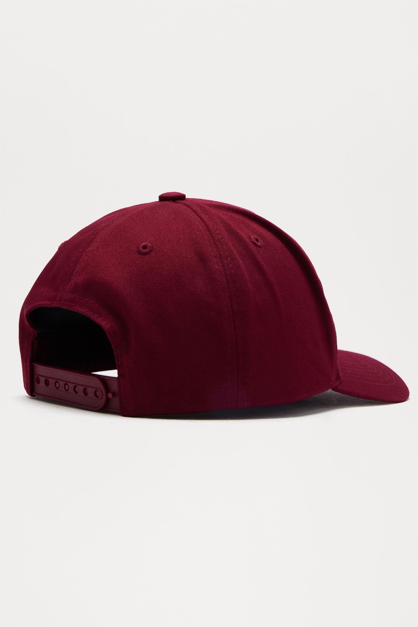 Reality Warping Structured Snapback Hat - Burgundy