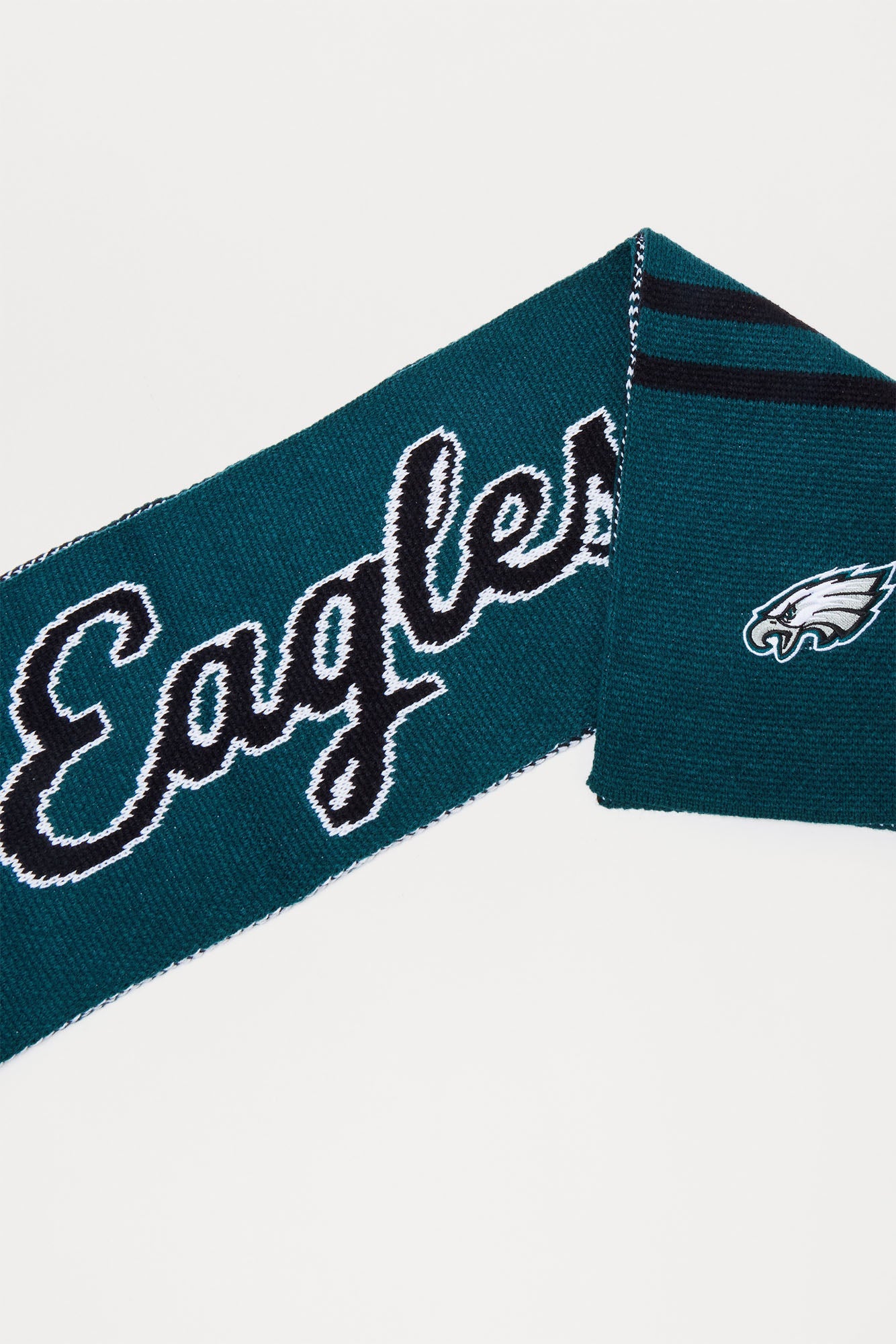 Philadelphia Eagles Scripted Scarf Set - Green/combo