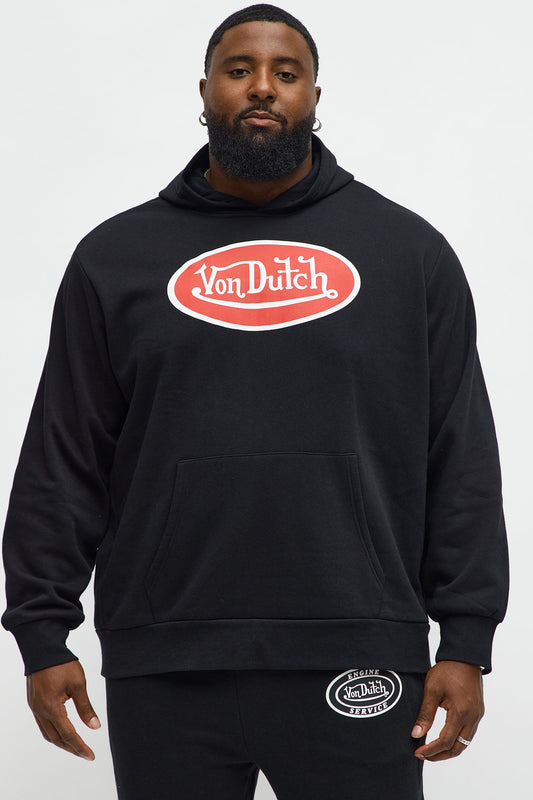 Von Dutch Speed Shop Hoodie - Black