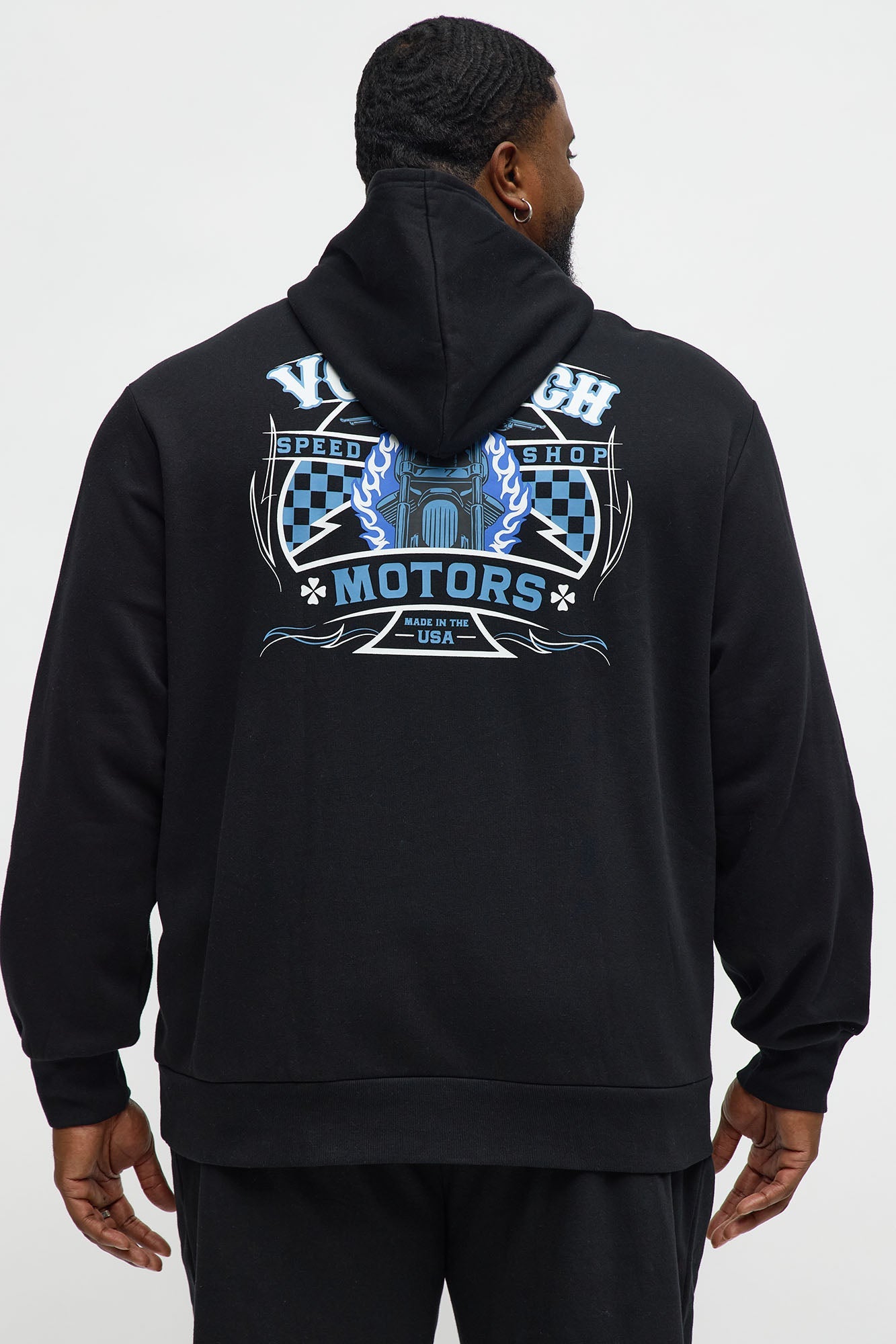 Von Dutch Speed Shop Hoodie - Black