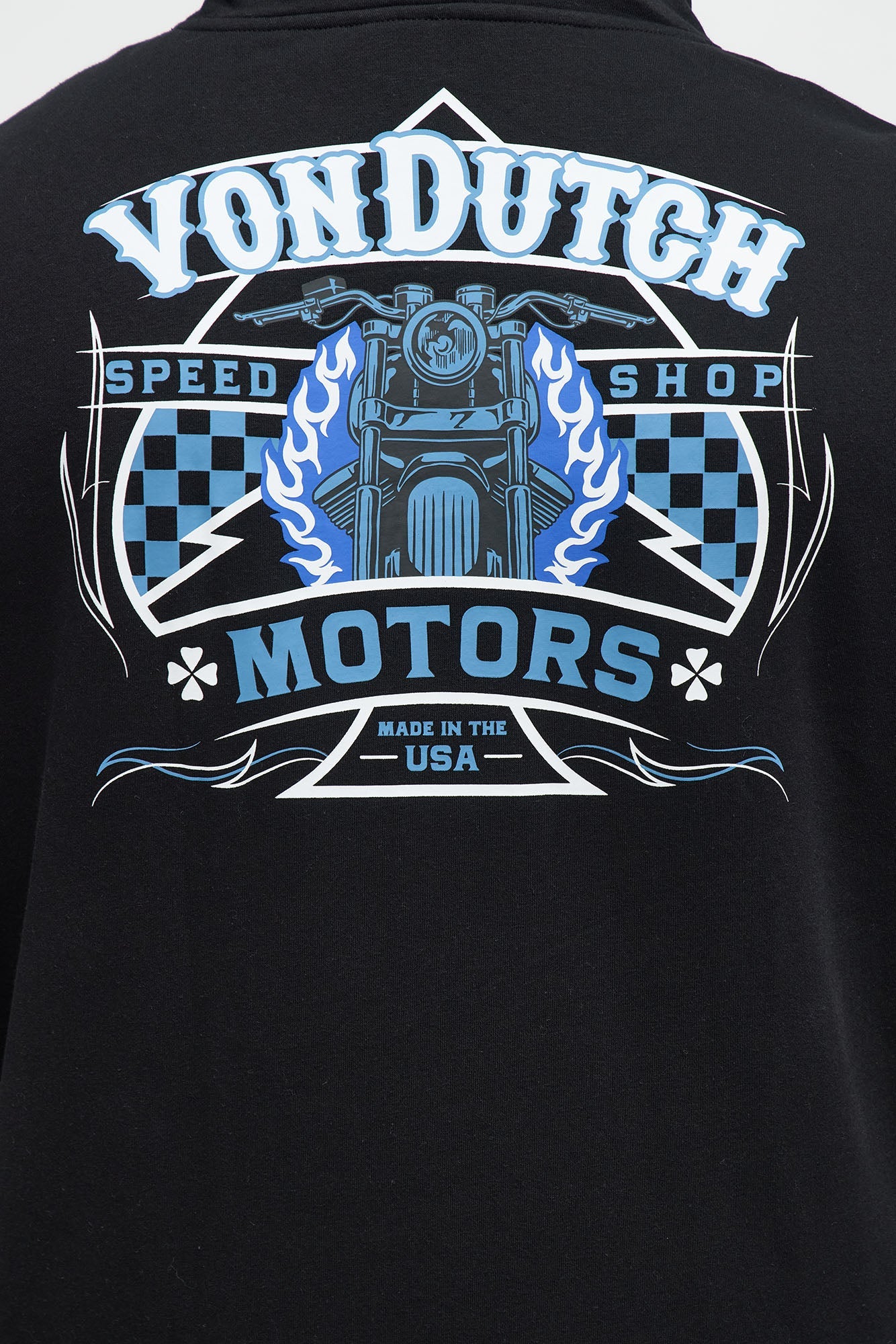 Von Dutch Speed Shop Hoodie - Black