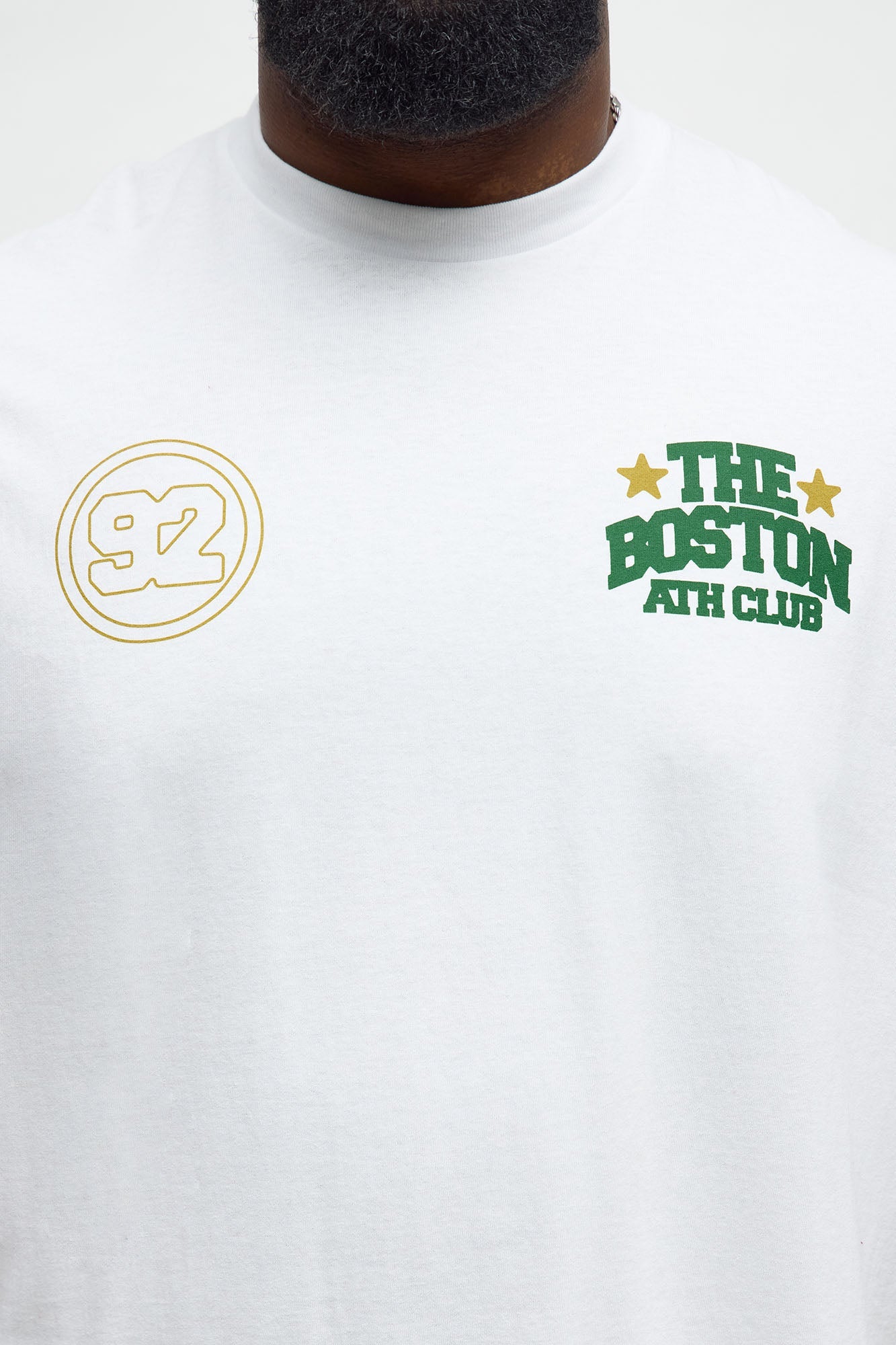 Boston Athletic Club Short Sleeve Tee - White