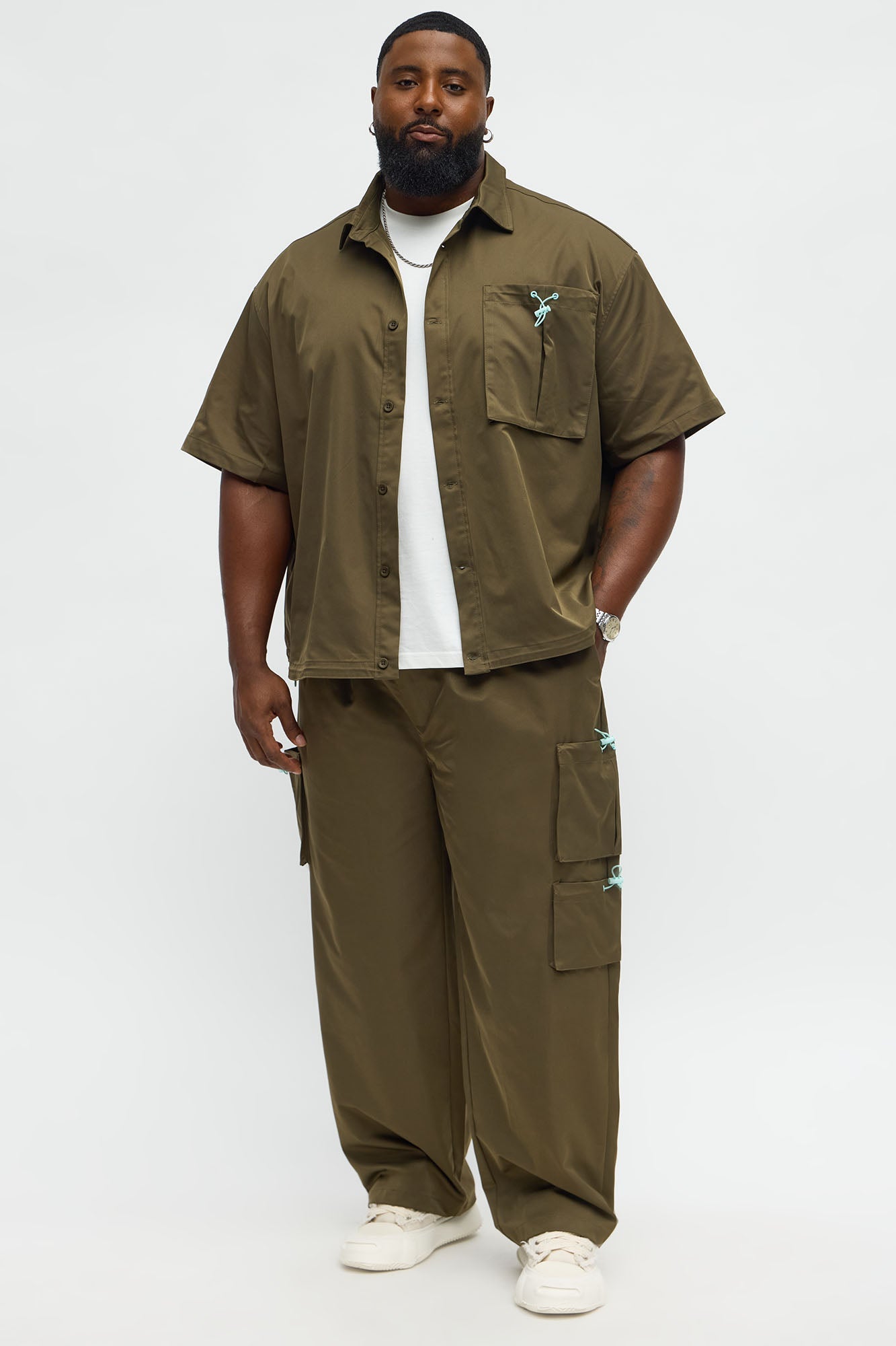 Baggy Viktor Cargo Pant - Olive