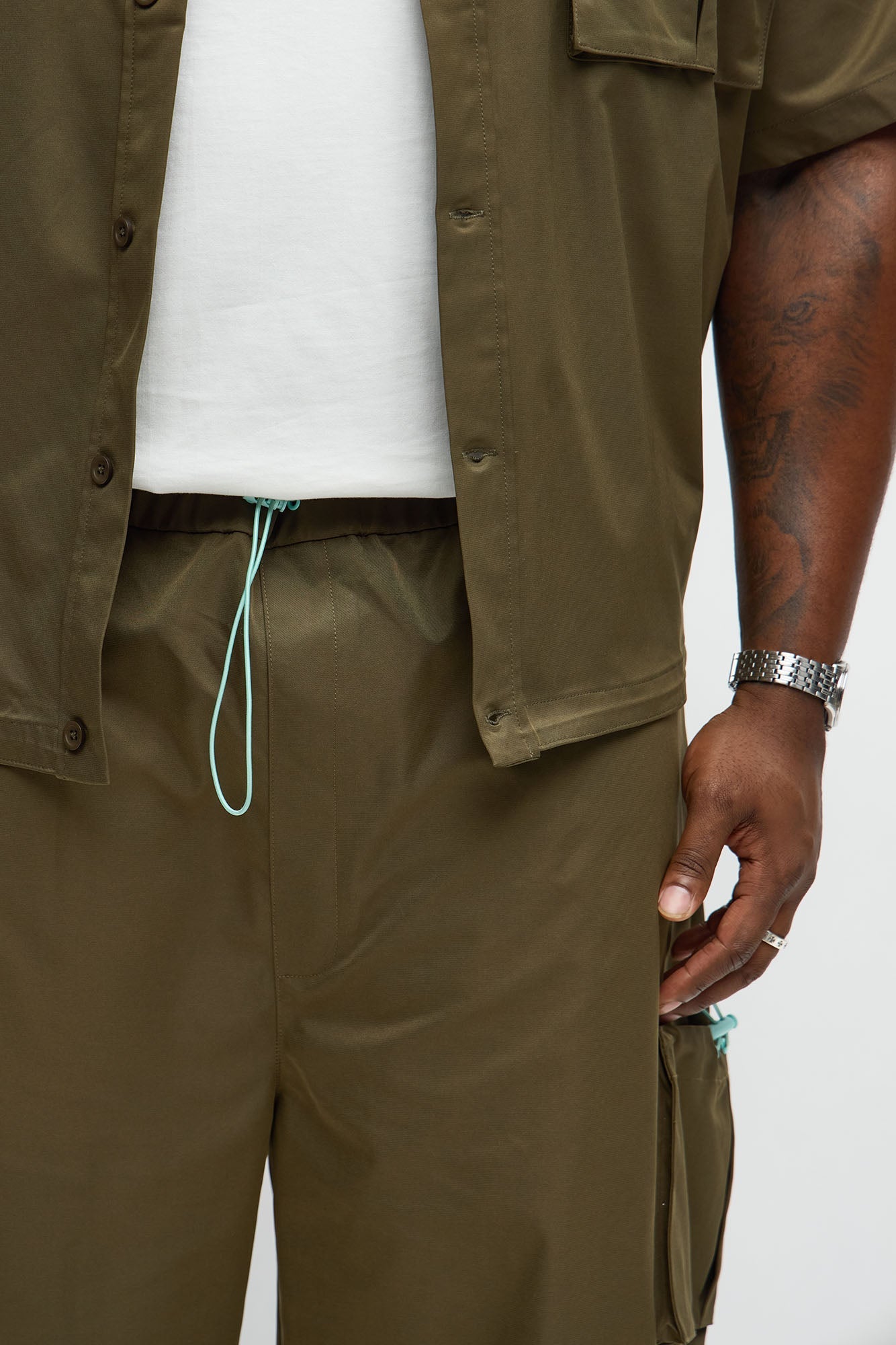 Baggy Viktor Cargo Pant - Olive