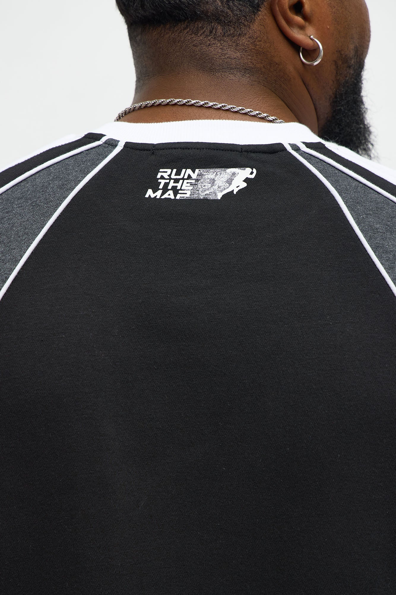 Tyson Oversized Athletic Club Long Sleeve Tee - Multi Color