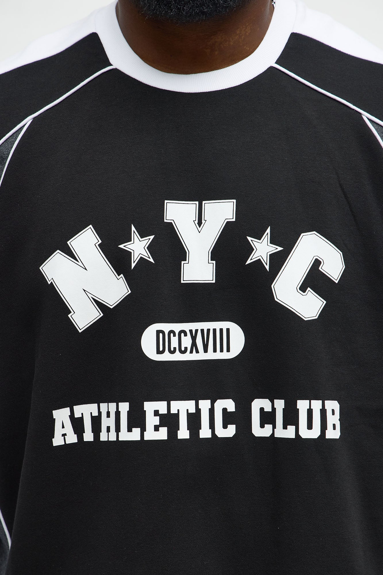 Tyson Oversized Athletic Club Long Sleeve Tee - Multi Color