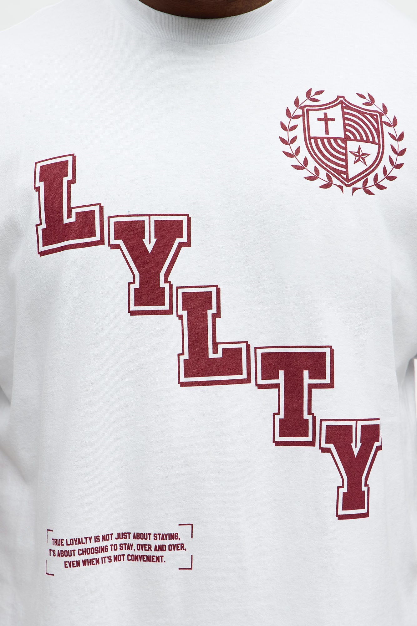 Loyalty University Short Sleeve Tee - White