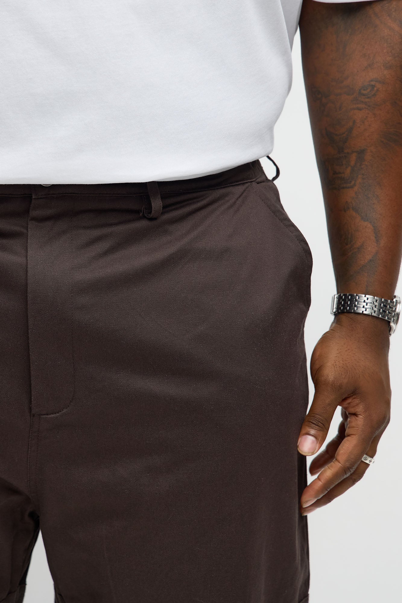 Baggy Put Out The Fire Pants - Brown