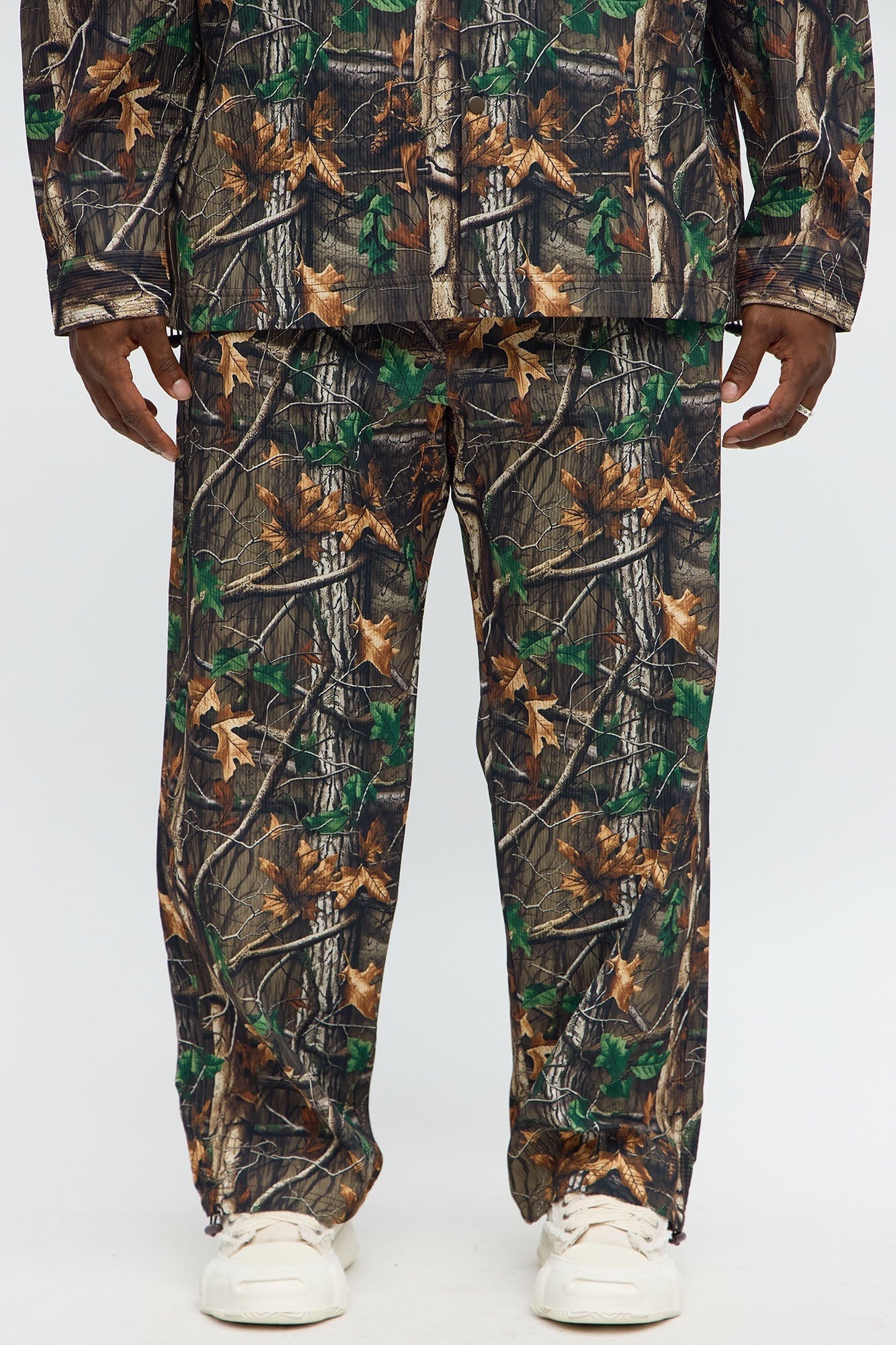 Baggy Rustic Pants - Brown/combo