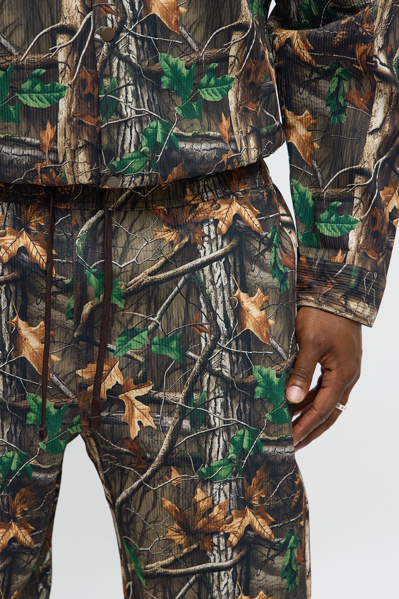 Baggy Rustic Pants - Brown/combo