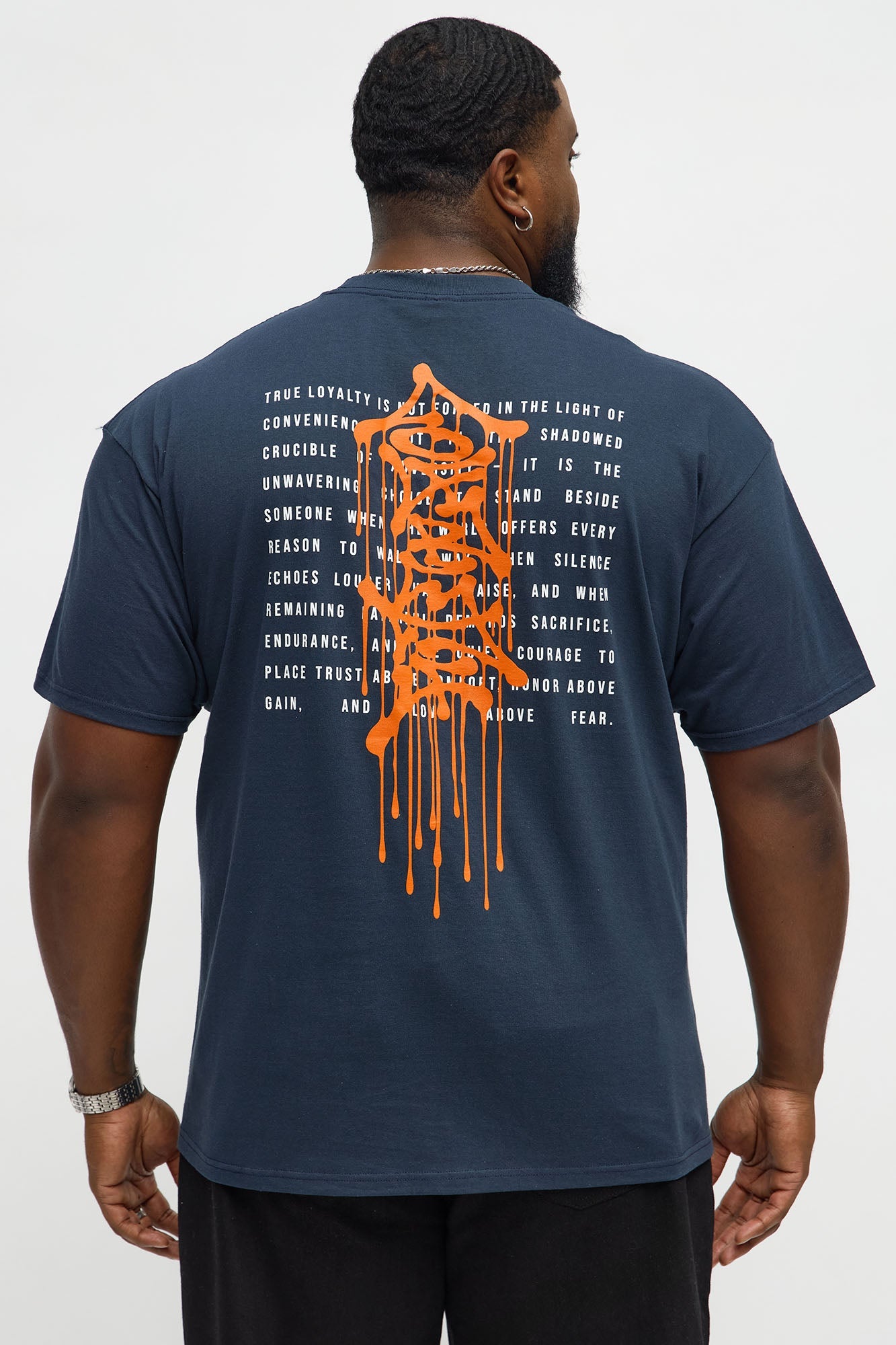 True Loyalty Short Sleeve Tee - Navy