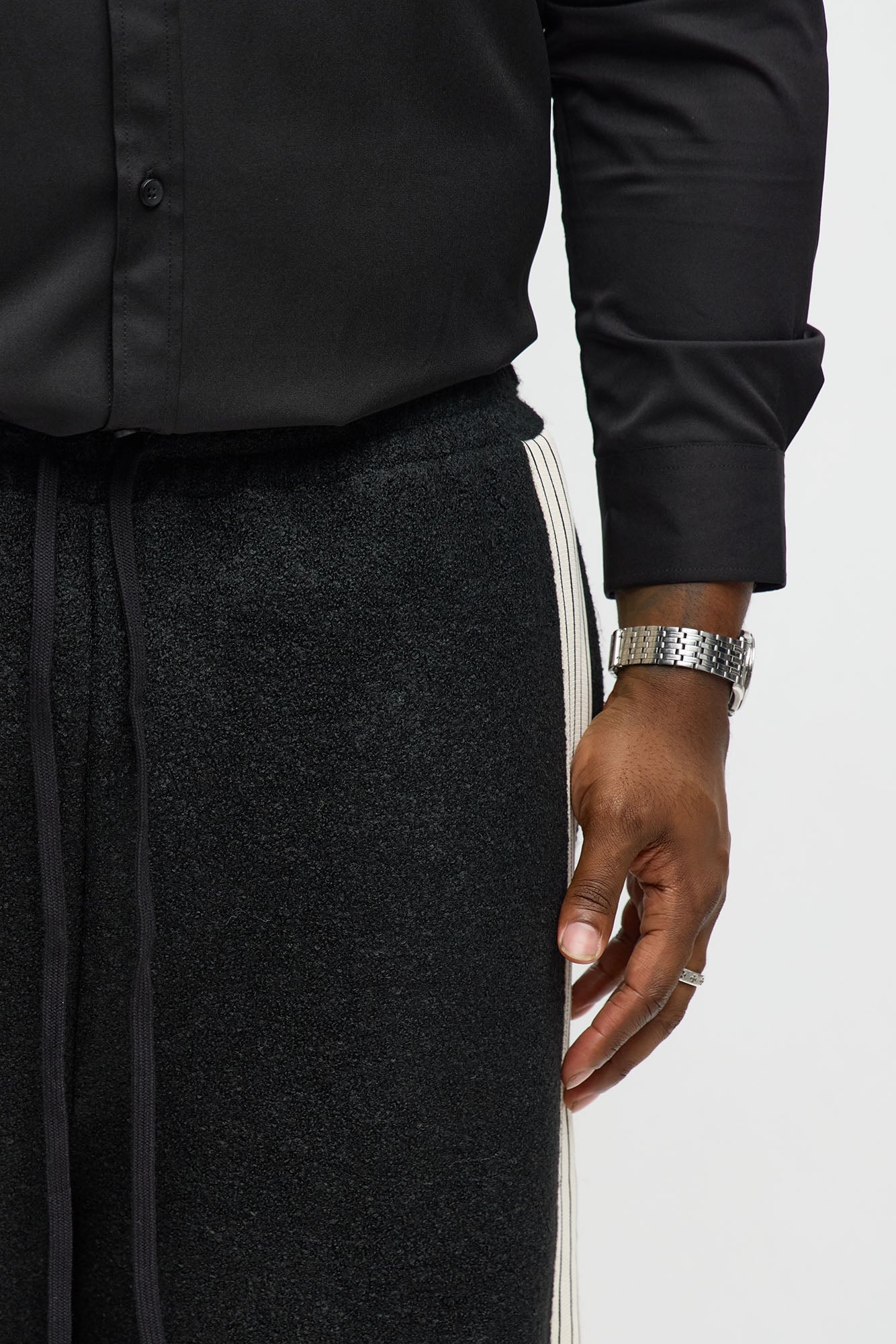 Felted Form Relaxed Short - Black