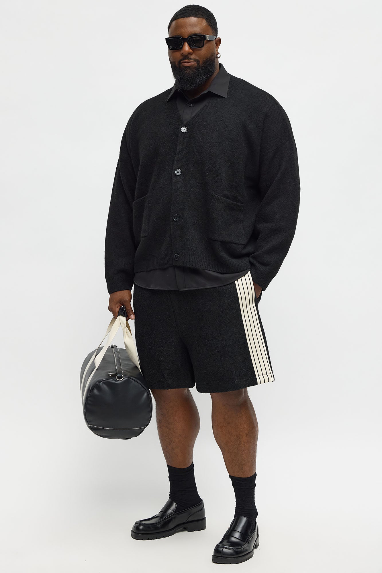 Felted Form Relaxed Short - Black