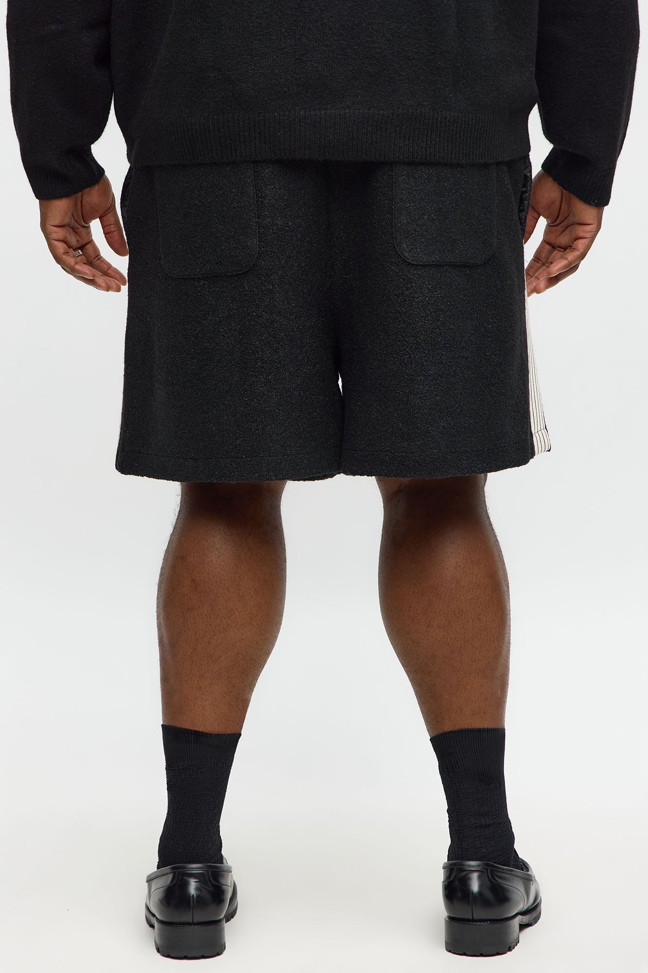Felted Form Relaxed Short - Black