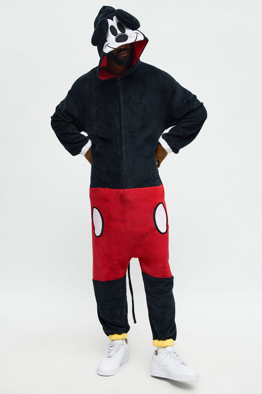 Mickey One Piece Costume - Black/combo