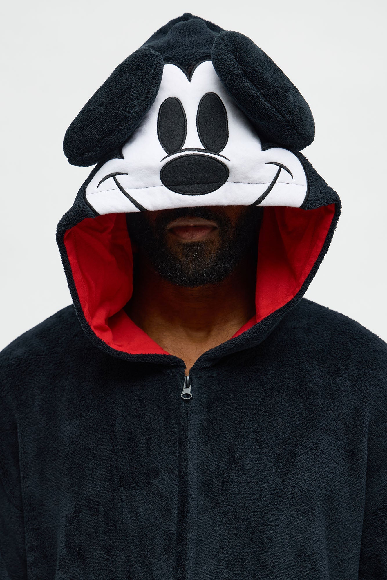 Mickey One Piece Costume - Black/combo